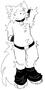 my sona looking like a chud (sorry chud is one of my favorite words)