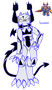 phighting, my biosona. only included to show how i draw "mech" or robotic stuff. his arms are too long cus this is kind of oldish