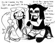 homestuck, nepeta and equius roleplaying warrior cats